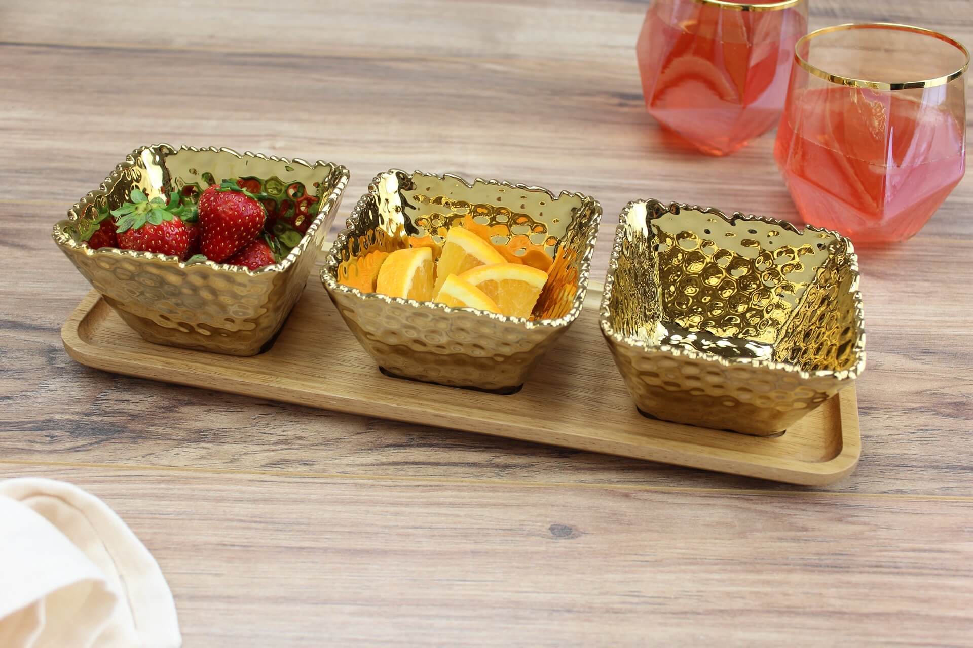 4 Piece Entertaining Set | Sudha's Emporium