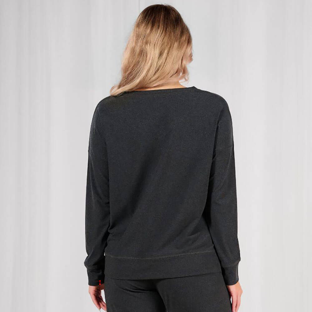 Black Soft Collection Pullover - Soft Lounge Pullover