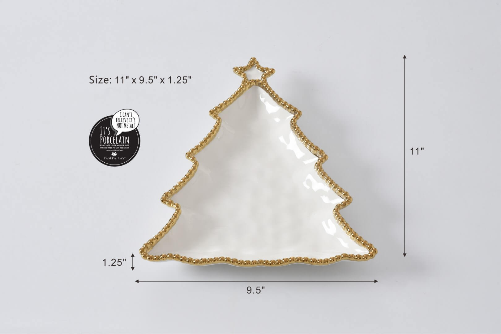 Christmas Tree Platter | Sudha's Emporium
