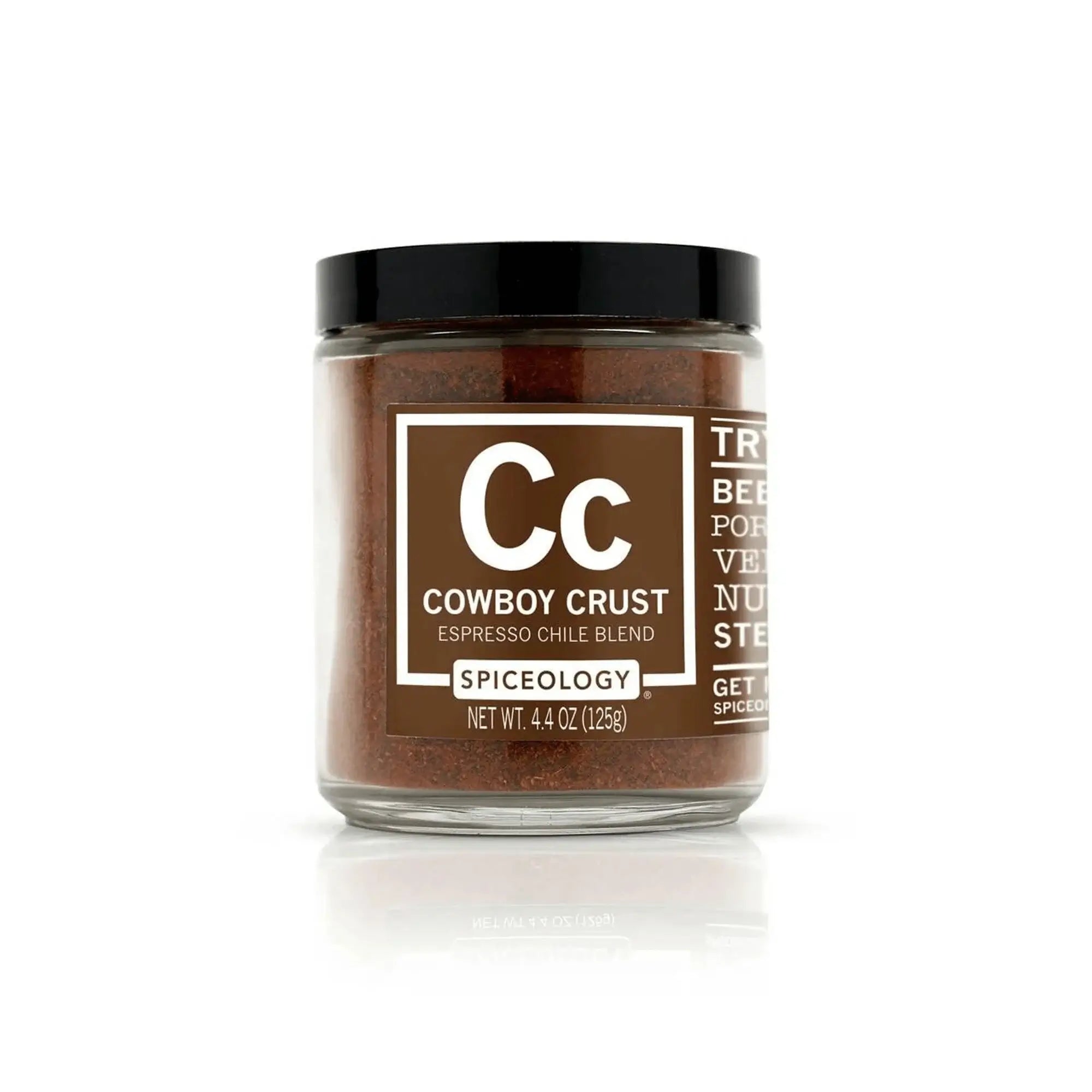 Cowboy Crust Espresso Chile Rub by Spiceology | Bold Coffee & Chili Steak Rub