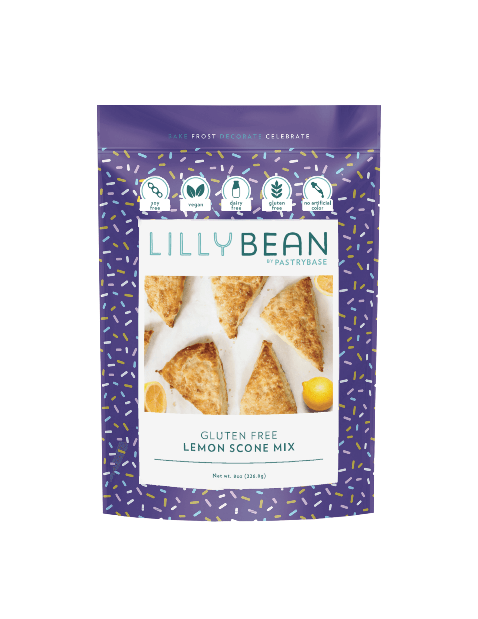 Lemon Scone Mix by LillyBean Baking – vegan, gluten-free, allergen-free