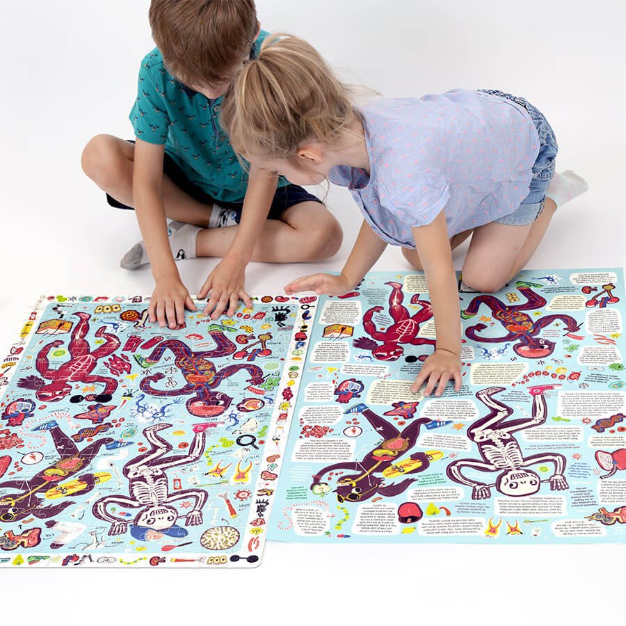 Another view of Observation Puzzle My Body - Human Body Puzzle for Kids