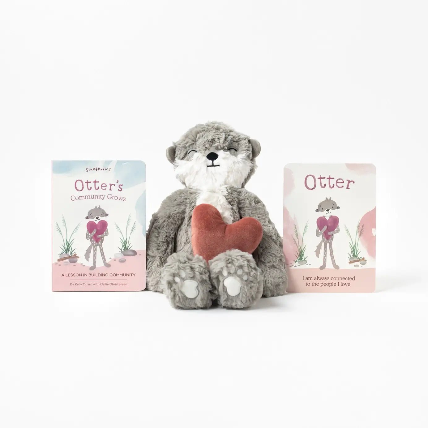 Otter Kin Set: Family Bonding - Connection Plush Set for Kids