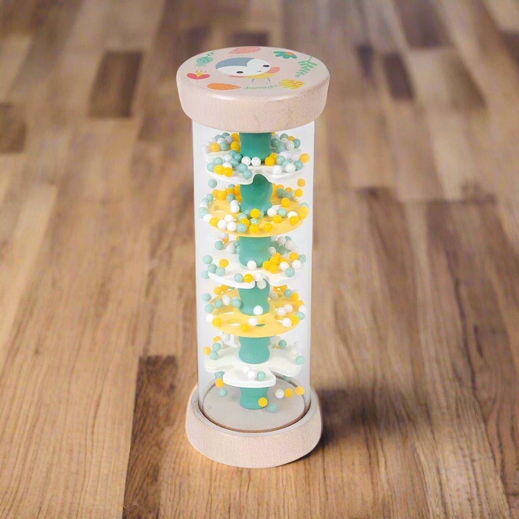 Another view of the Pure Rainstick by Janod - Baby Rainstick Toy
