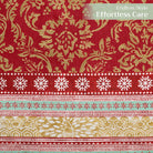 Close up fo Sofia Fall Table Runner by Maison d’Hermine