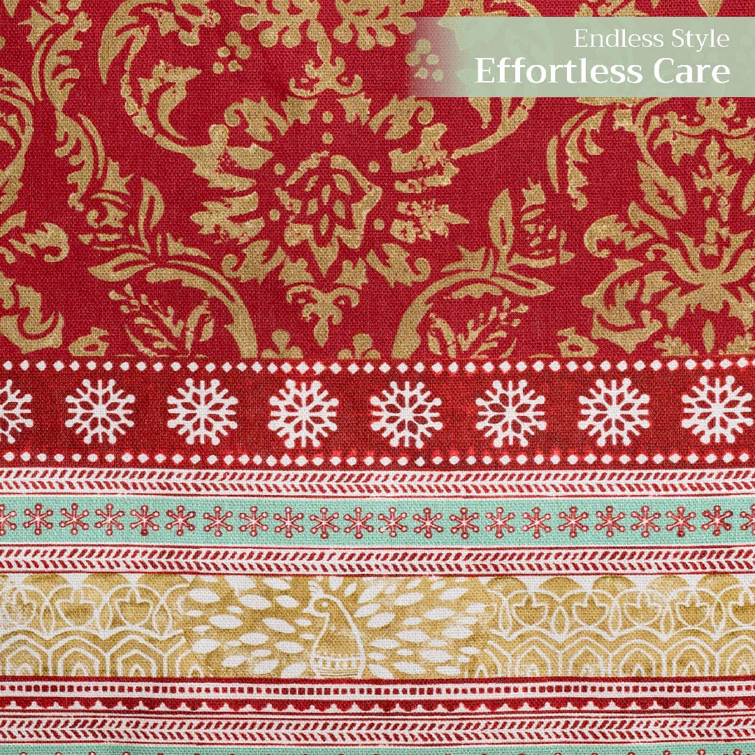 Close up fo Sofia Fall Table Runner by Maison d’Hermine