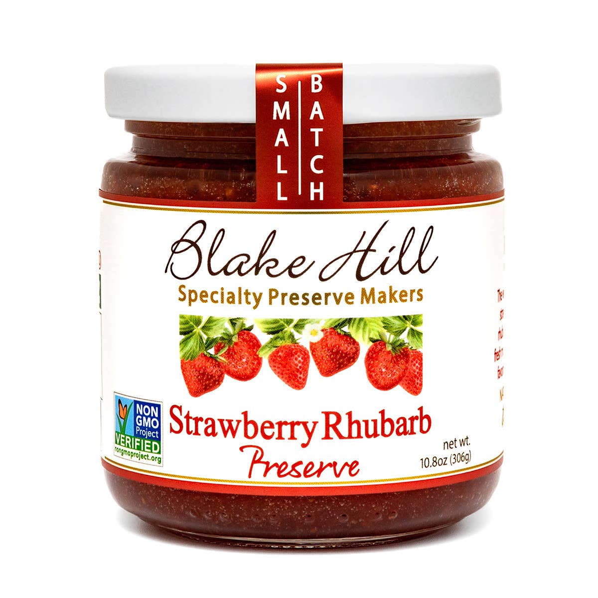Strawberry Rhubarb Preserve by Blake Hill Preserves – Gourmet Homemade Preserve
