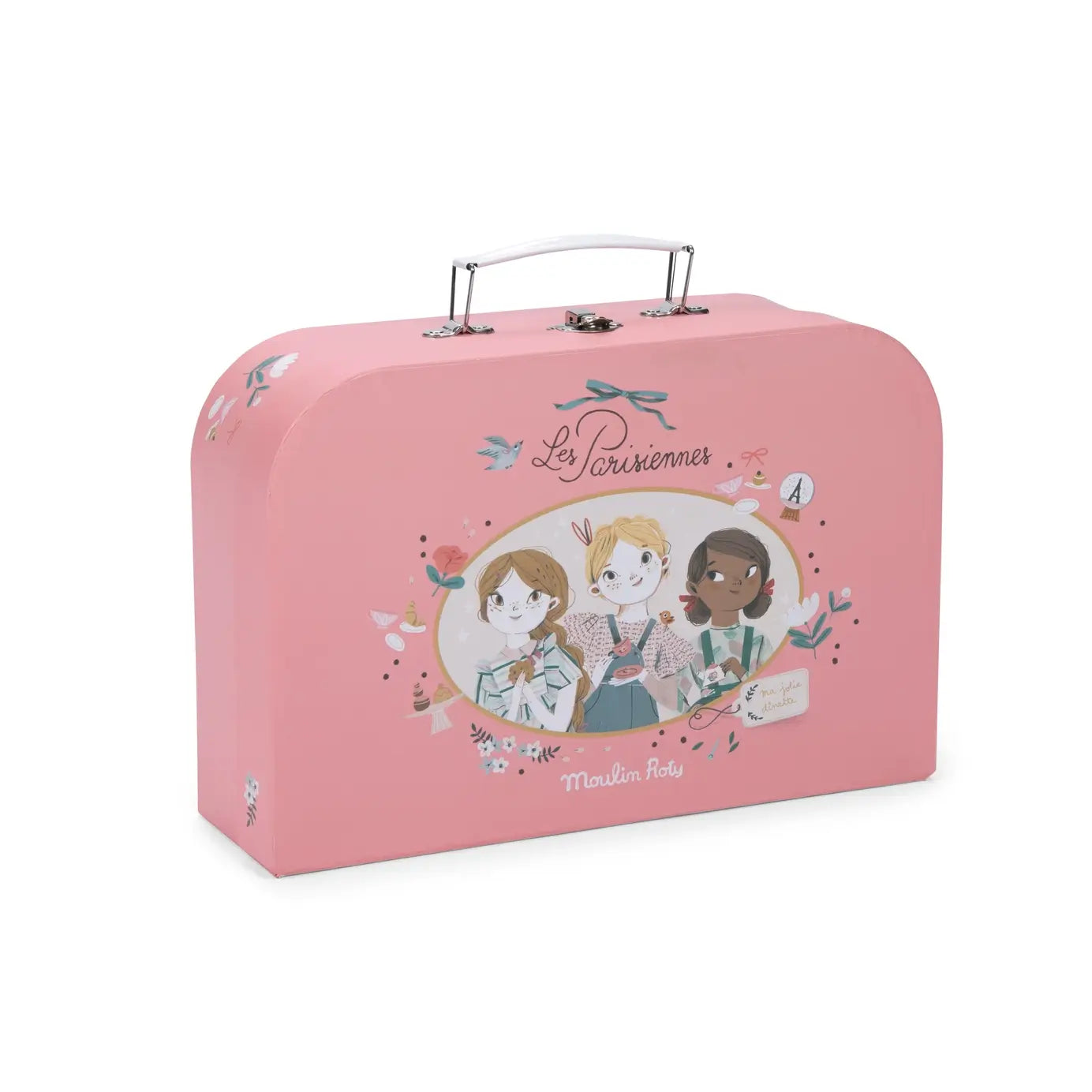 Tea Party Metal Set - The Parisiennes | Sudha's Emporium