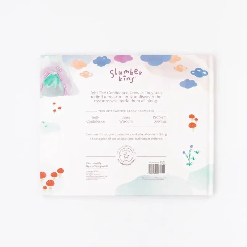 Back view of The Confidence Within by Slumberkins - Children’s Confidence Book