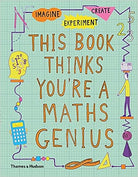 This Book Thinks You're A Math Genius - Interactive Math Activity Book for Kids