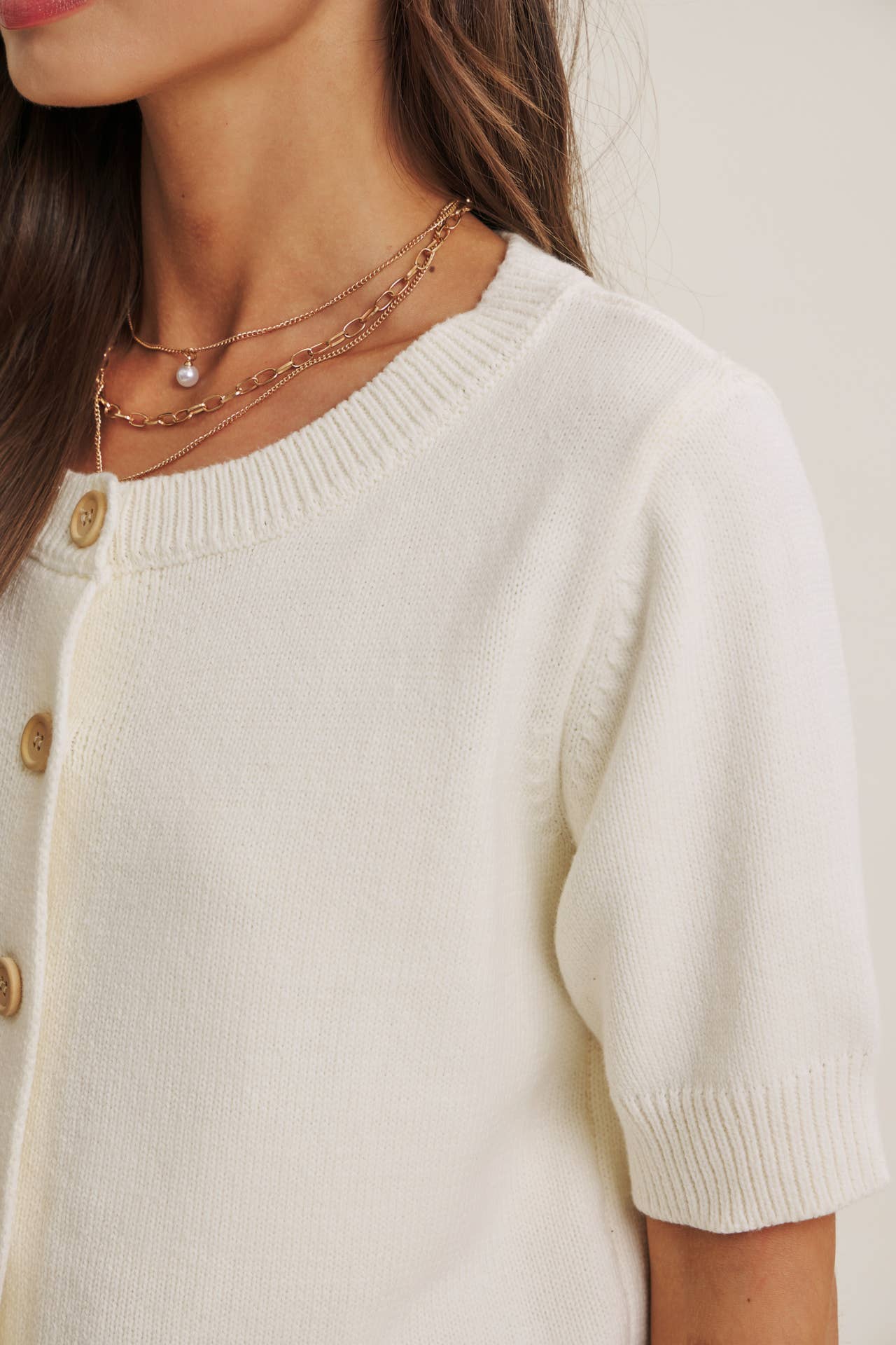 Cotton Knit Cardigan - Styled with Denim | Coastal Casual Look