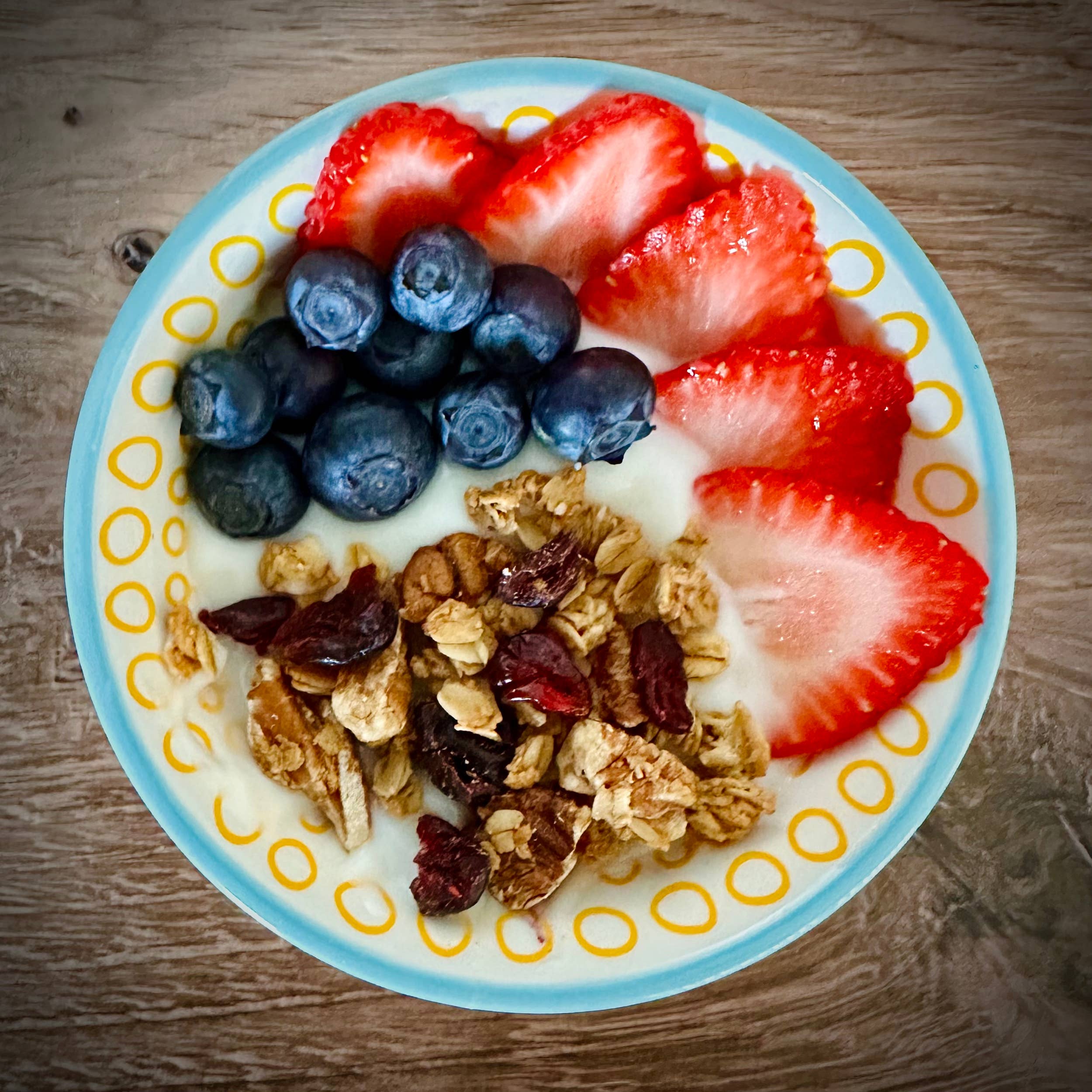 Another view of Cranberry Pecan Granola by Aunt Susie’s Granola – a gluten-free, healthy breakfast