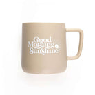 Good Morning Sunshine Ceramic Mug - 11oz Matte Stoneware