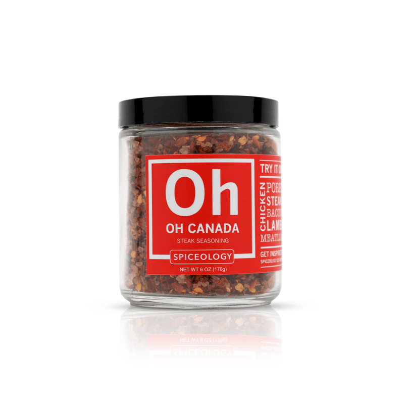 Oh Canada Steak Seasoning Rub by Spiceology – Bold Canadian-Style BBQ Rub