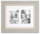 Wooden Gray Photo Frame - Modern Picture Display