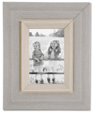 Wooden Gray Photo Frame - Modern Picture Display