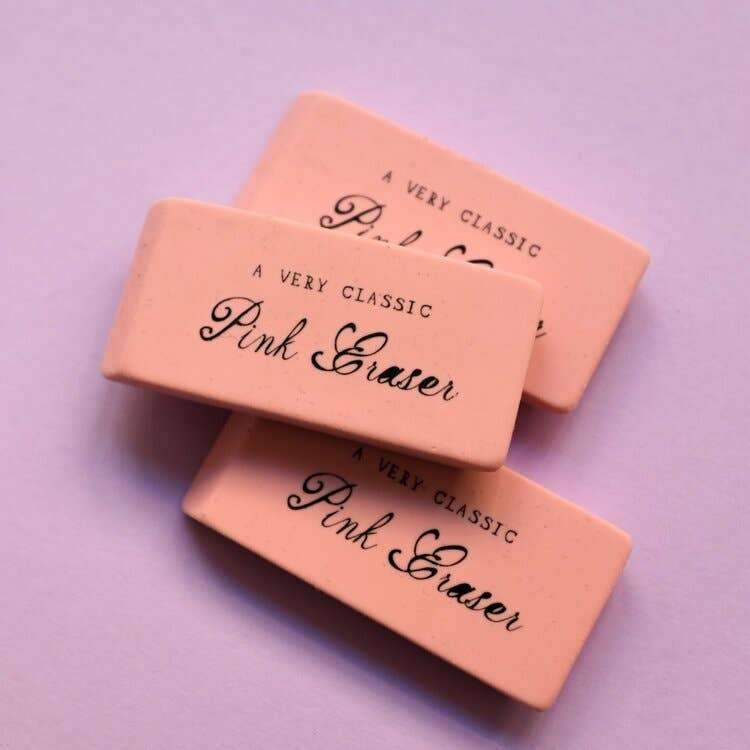A Very Classic Pink Eraser | Sudha's Emporium
