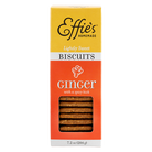 Ginger with a spicy kick biscuits inside a Effie Homemade box.
