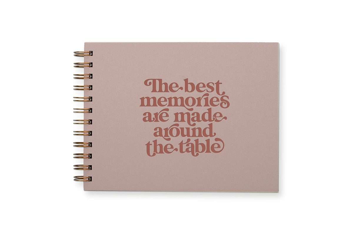 Memories Around the Table Meal Planner | Sudha's Emporium