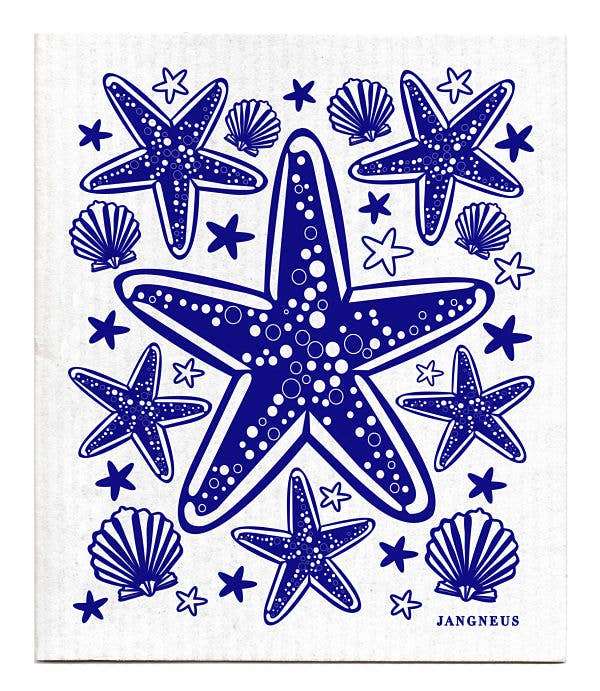 Starfish Swedish Dishcloth | Sudha's Emporium