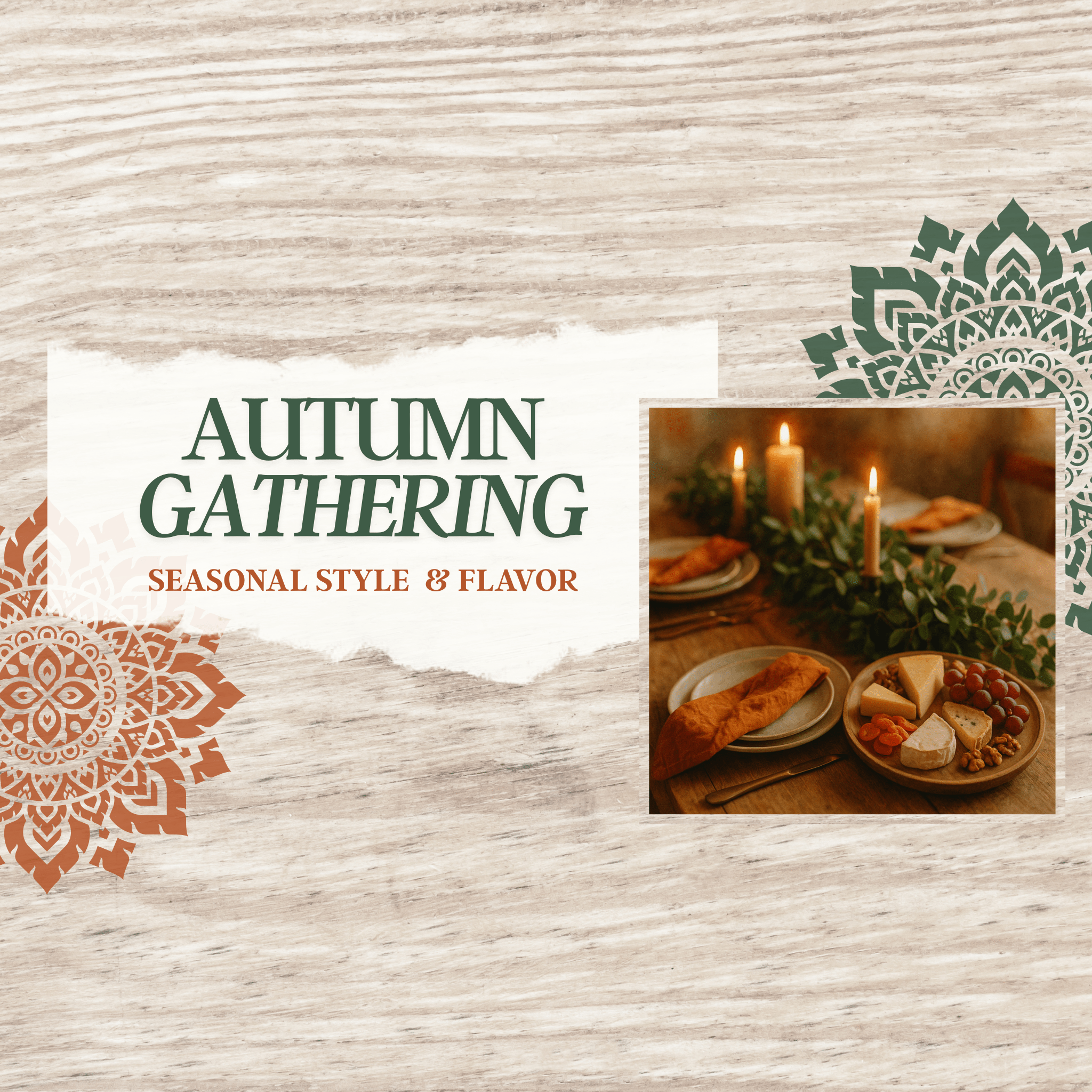 Autumn Gathering - Sudha's Emporium LLC