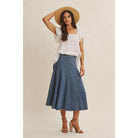 Ruffle Sleeve Tiered Top - Movement Shot | Flowy Feminine Silhouette