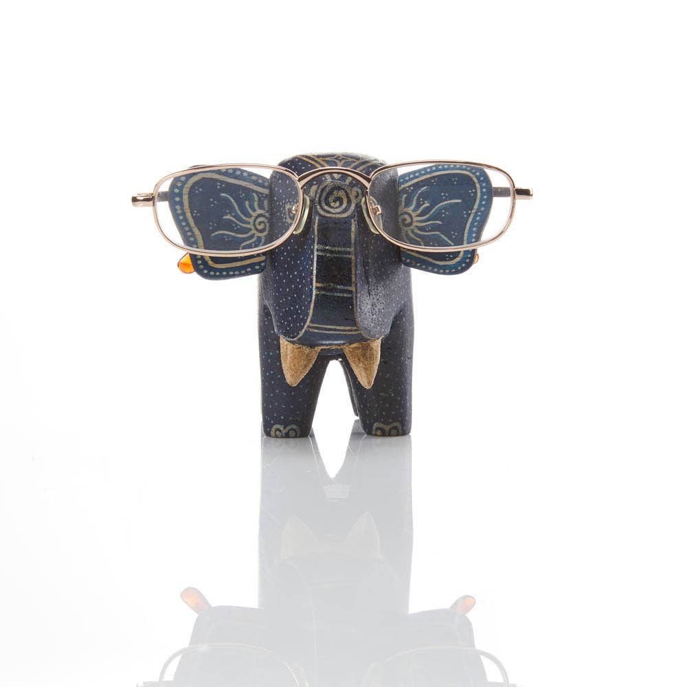 Batik Elephant Eyeglass Holder | Sudha's Emporium