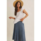 Ruffle Sleeve Tiered Top - Styled for Brunch | Romantic Feminine Look