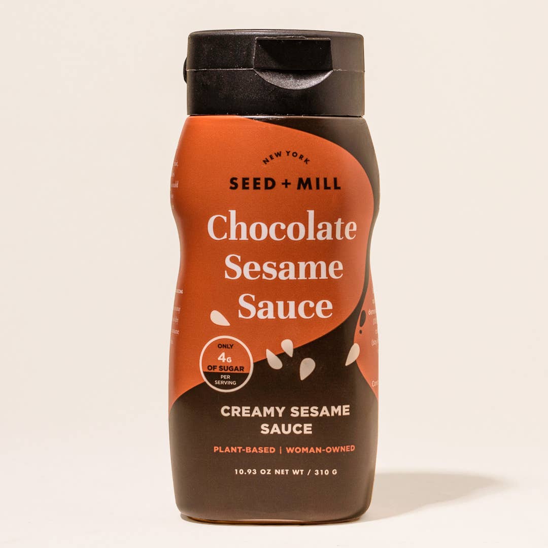 Chocolate Sesame Sauce by Seed + Mill – Vegan, Nut Free, Low Sugar