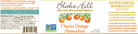 Nutrition/Ingredient labeld for Classic Orange Marmalade – Fine Cut Citrus Preserve