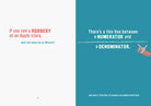 Interior spread of “The Essential Compendium of Dad Jokes” humor book