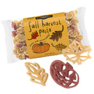 Packaged Fall Harvest Pasta from Pastabilities, featuring festive, seasonal shapes displayed against a clean white background.