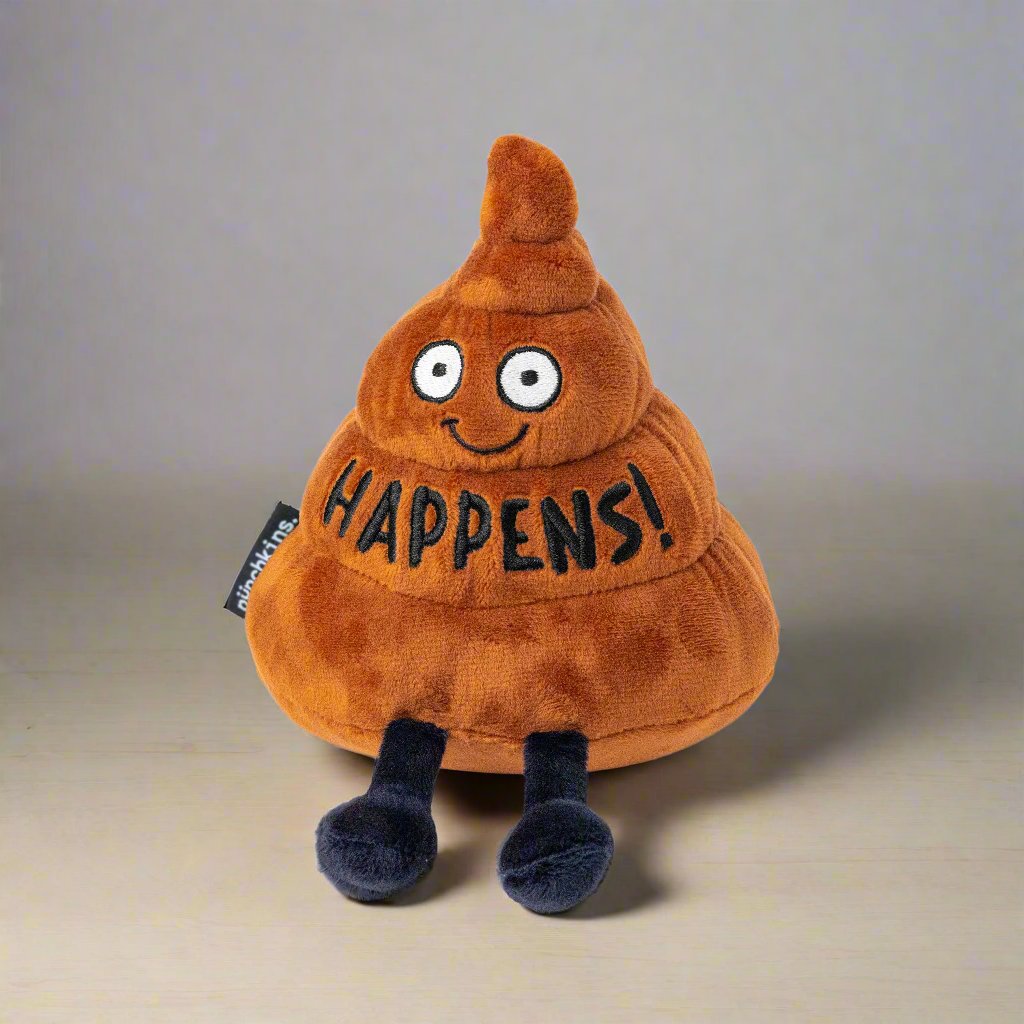 Happens! Plush in the shape of poop