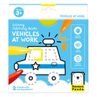 Looong Coloring Books Vehicles At Work - Vehicle Coloring Book for Kids