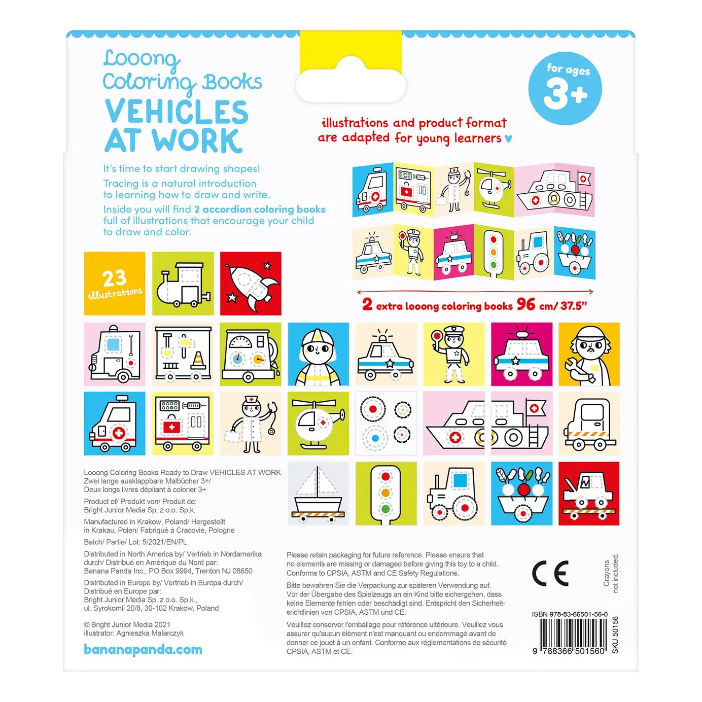 Another view of Looong Coloring Books Vehicles At Work - Vehicle Coloring Book for Kids