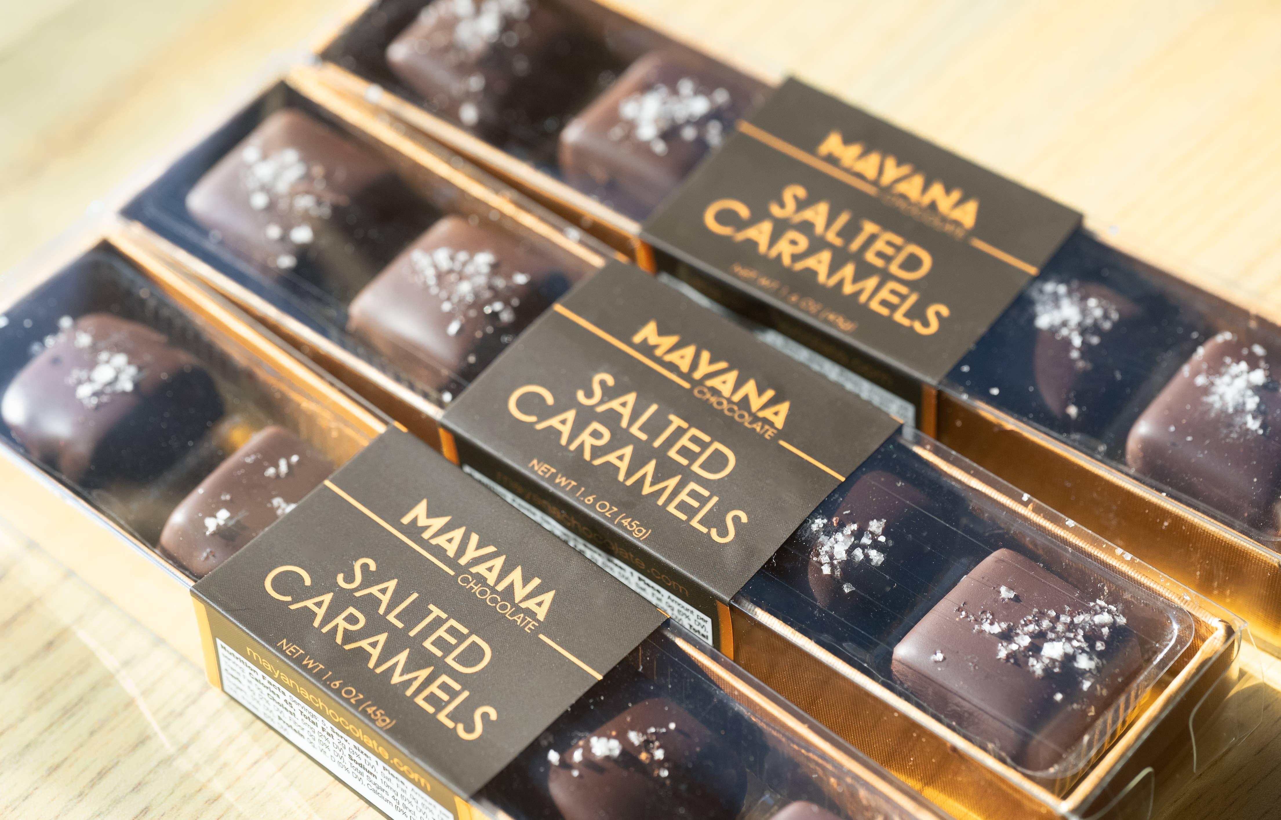 Mayana Chocolate 5 Piece Salted Caramels