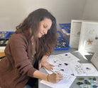 Back Bay Designs Daughter Sea Glass Art - Handmade Sea Glass Detail | Natural Colors