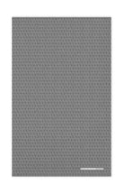 Black Leaves Swedish Kitchen Towel - Scandinavian-Inspired Cotton Style