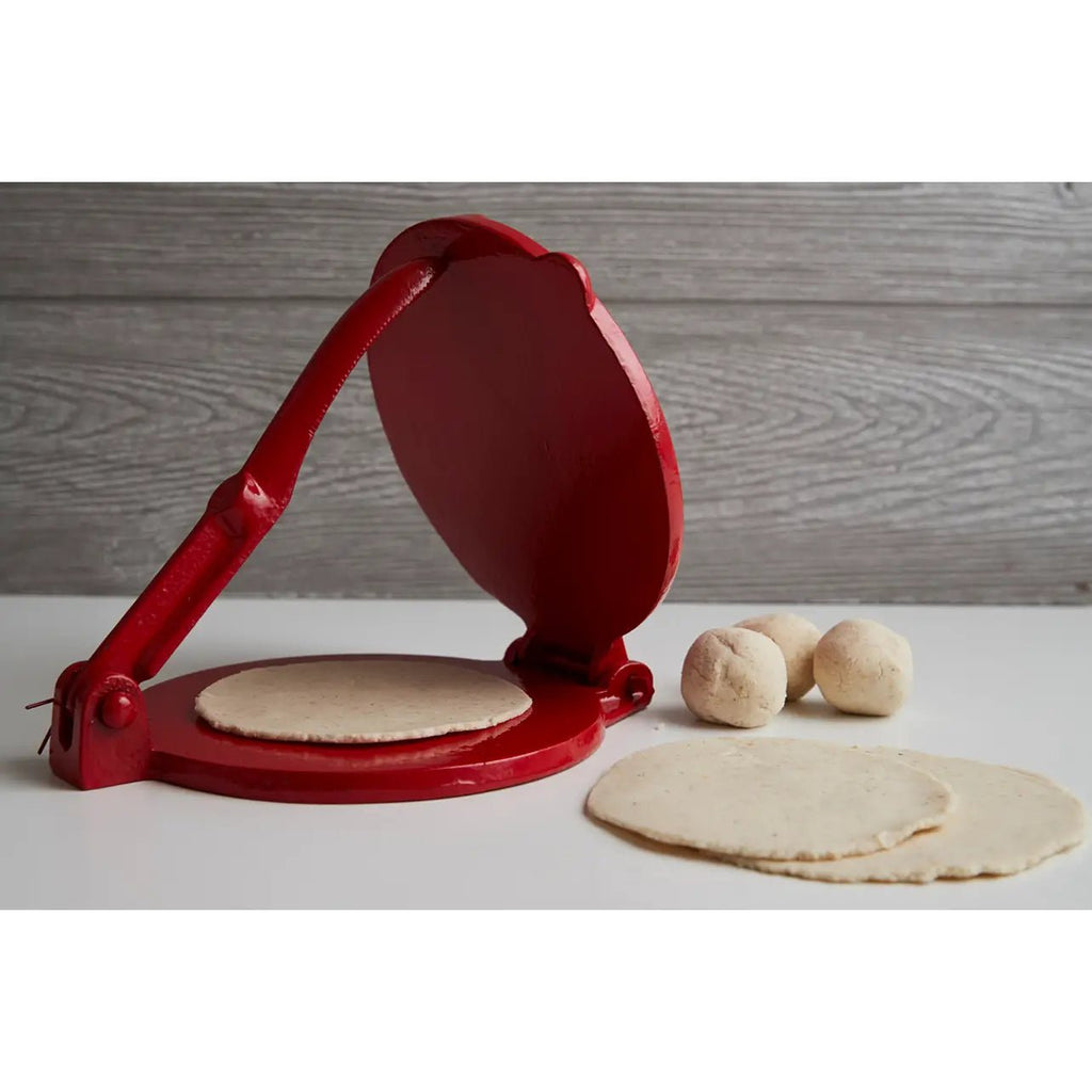 Cast Iron Tortilla Press Kit | Sudha’s Emporium Gourmet, Gifts & Décor | Corning, NY