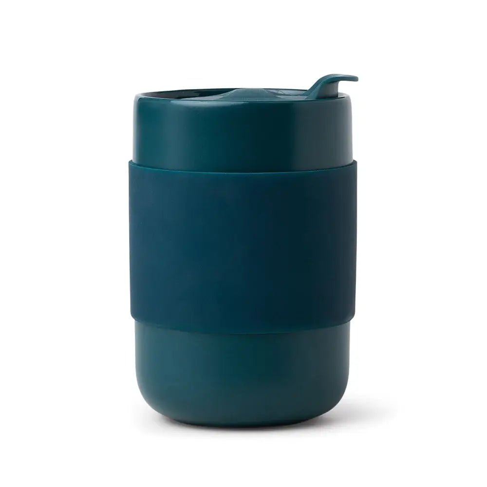 Ceramic Tumbler Dark Teal | Sudha’s Emporium Gourmet, Gifts & Décor | Corning, NY