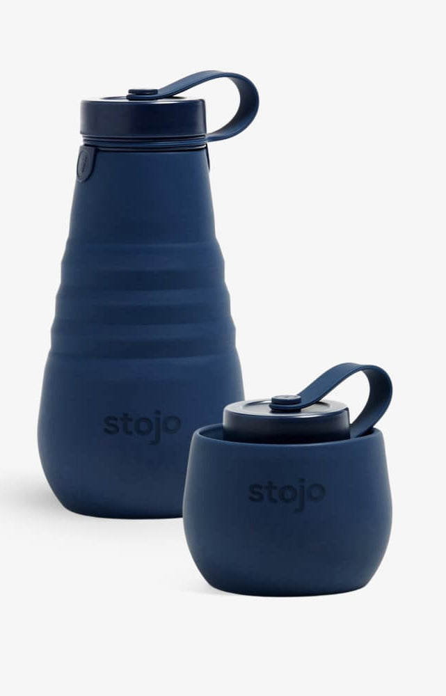 Collapsible Travel Water Bottle (20 oz) | Sudha’s Emporium Gourmet, Gifts & Décor | Corning, NY