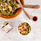 Blake Hill Preserves Blake Hill Preserves No Sugar Added Strawberry Spread jam being used as a salad dressing..