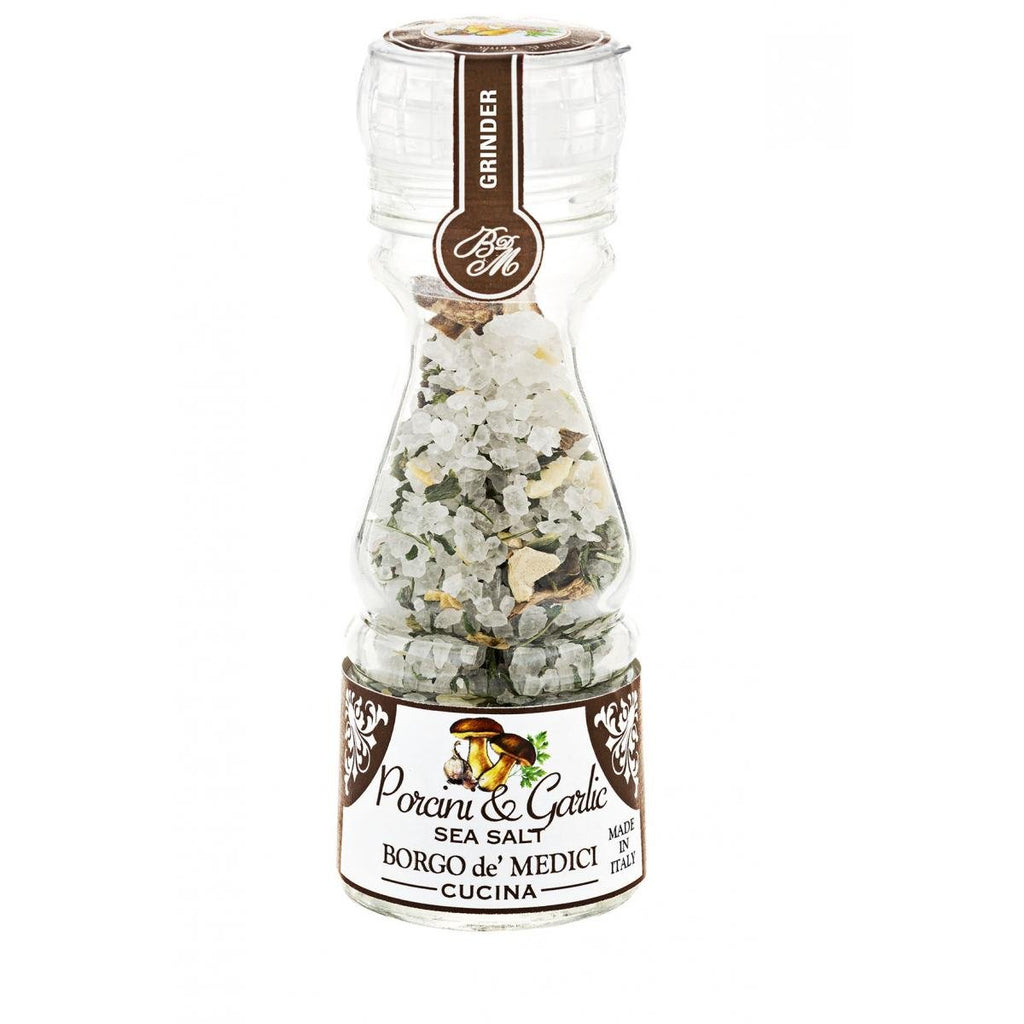 Porcini & Garlic Sea Salt | Sudha’s Emporium Gourmet, Gifts & Décor | Corning, NY