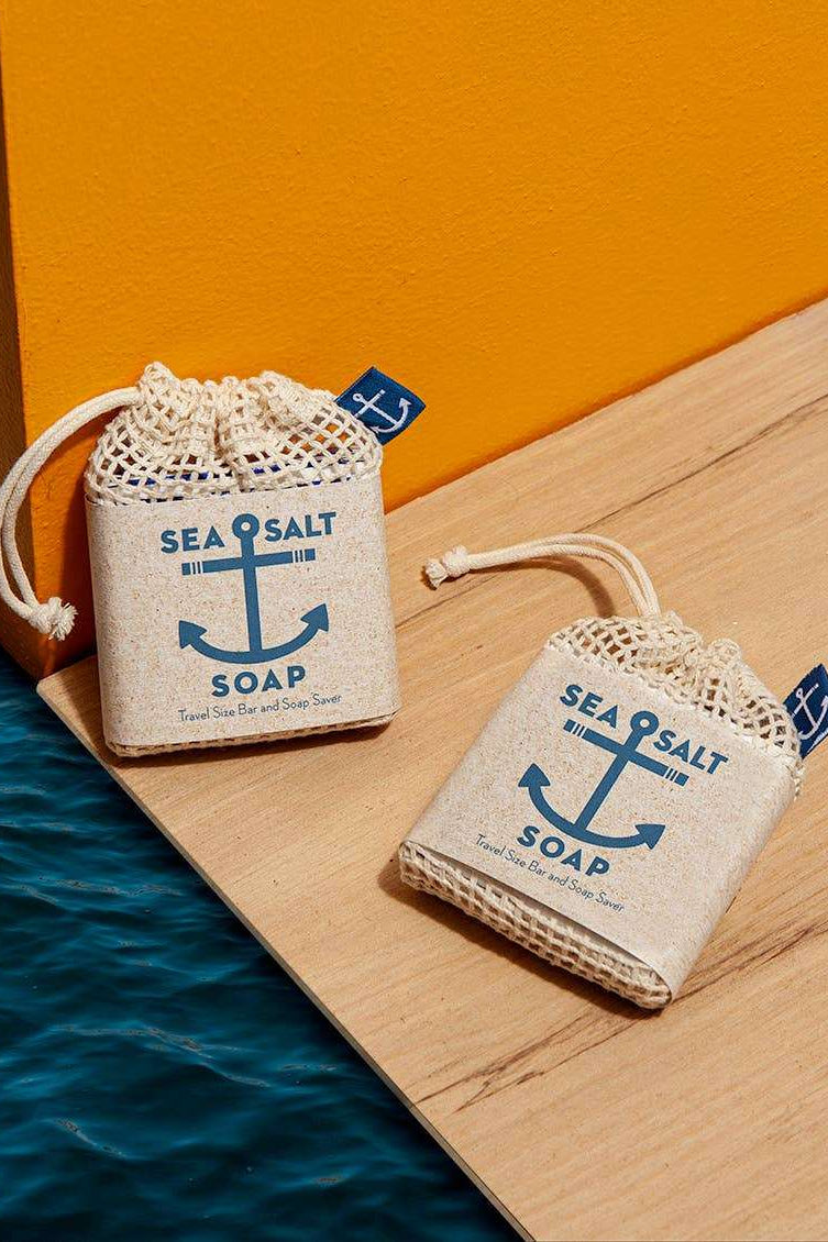 Swedish Dream Sea Salt Soap Travel Size Bar &amp; Soap Saver | Sudha’s Emporium Gourmet, Gifts & Décor | Corning, NY