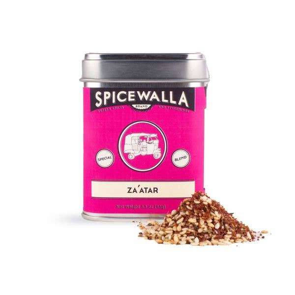 Spicewalla Zaatar spice in a large tin.